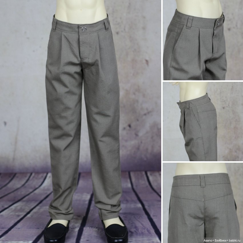 Набор выкроек и фото МК по пошиву одежды для БЖД кукол крупных парней 70+ (Dollshecraft Classic 28M)