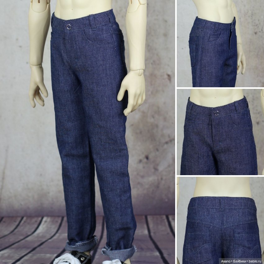 Набор выкроек и фото МК по пошиву одежды для БЖД кукол крупных парней 70+ (Dollshecraft Classic 28M)