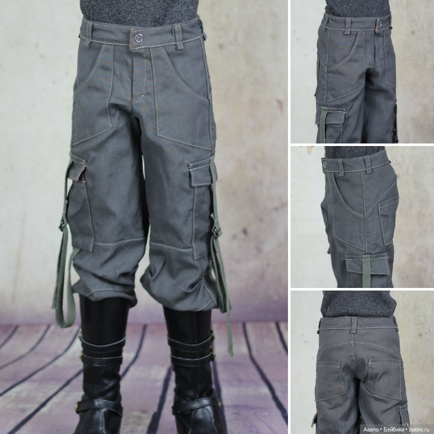 Набор выкроек и фото МК по пошиву одежды для БЖД кукол крупных парней 70+ (Dollshecraft Classic 28M)