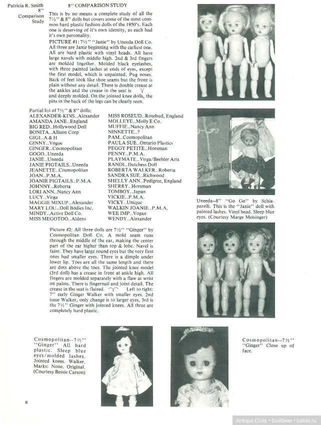 Книга о винтажных куклах в цифровом формате Modern Collector's Dolls, fifth series