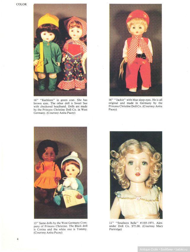 Книга о винтажных куклах в цифровом формате Modern Collector's Dolls, fifth series