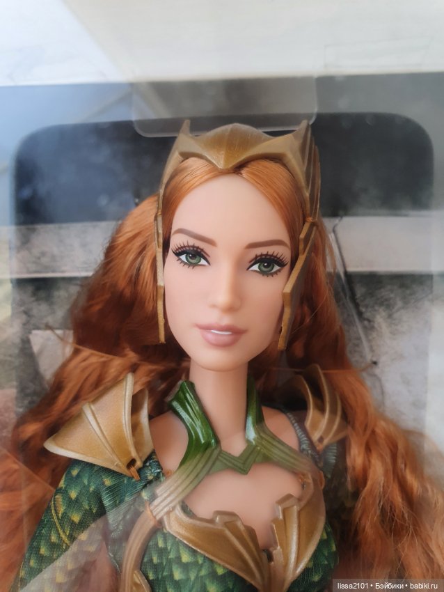 Игровые куклы - Мера Лига справедливости. Mera Barbie signature