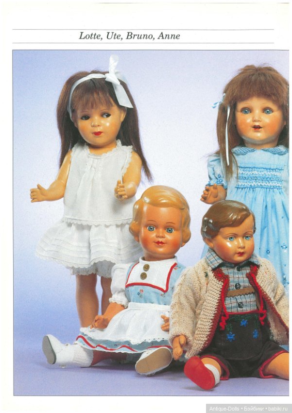 Книга о винтажных куклах в цифровом формате Patronen voor Celluloid Poppen (фото 2)