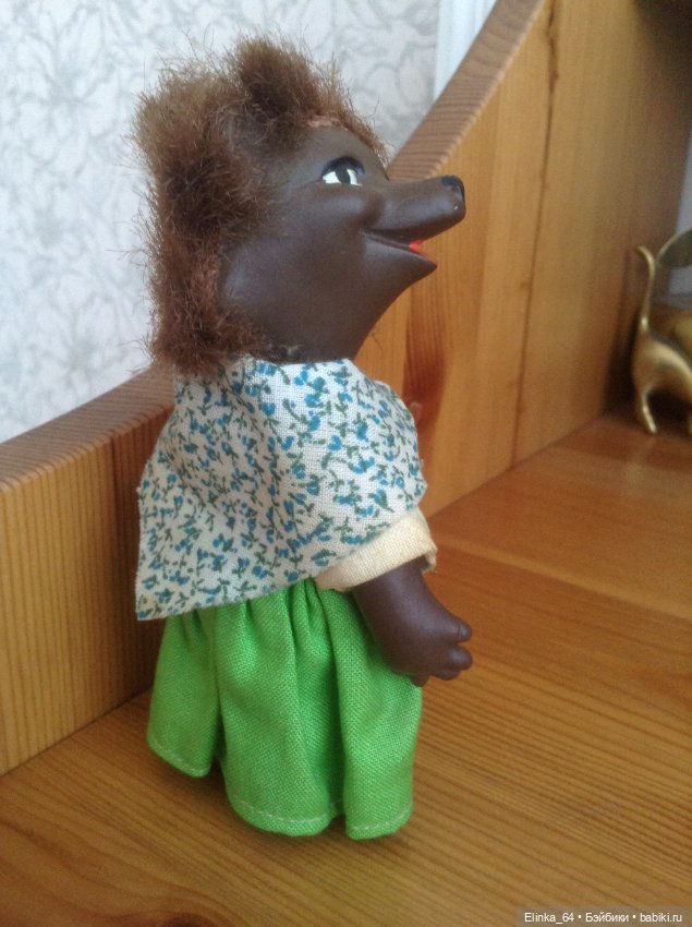 Ежичка ГДР — Винтажные куклы и игрушки детства (фото 6)