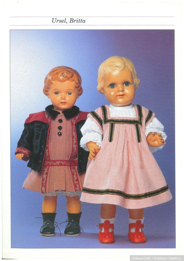 Книга о винтажных куклах в цифровом формате Patronen voor Celluloid Poppen