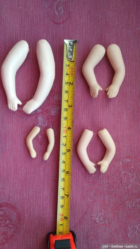 Фарфоровые запчасти к куклам для Ваших творческих идей (фото 8)