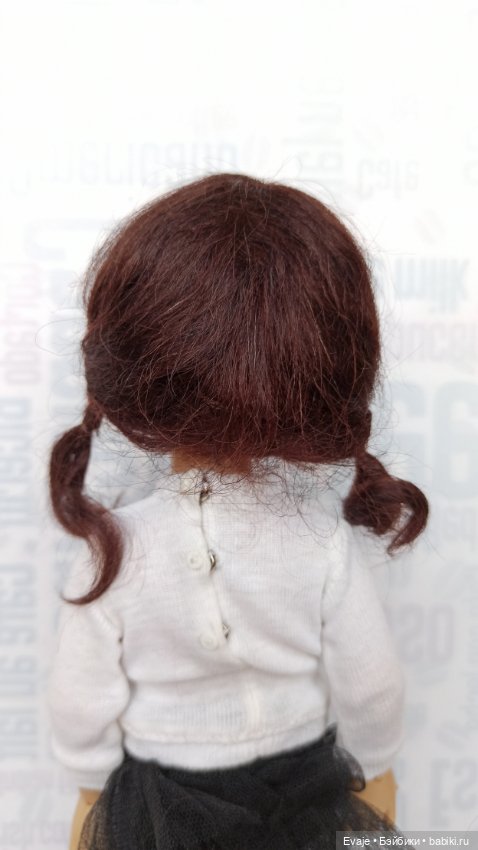 Парики 6-7" - Косички (натуральный мохер), 6 цветов