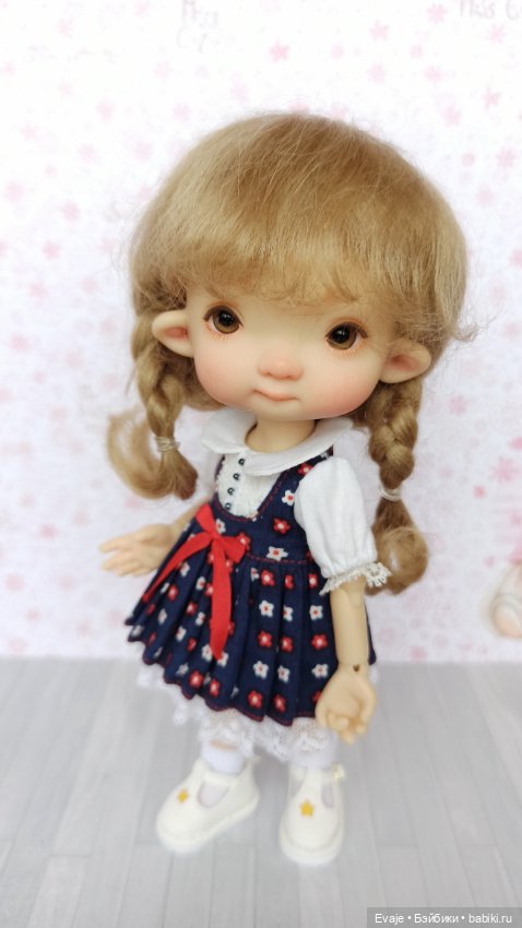 Парики 6-7" - Косички (натуральный мохер), 6 цветов (фото 10)