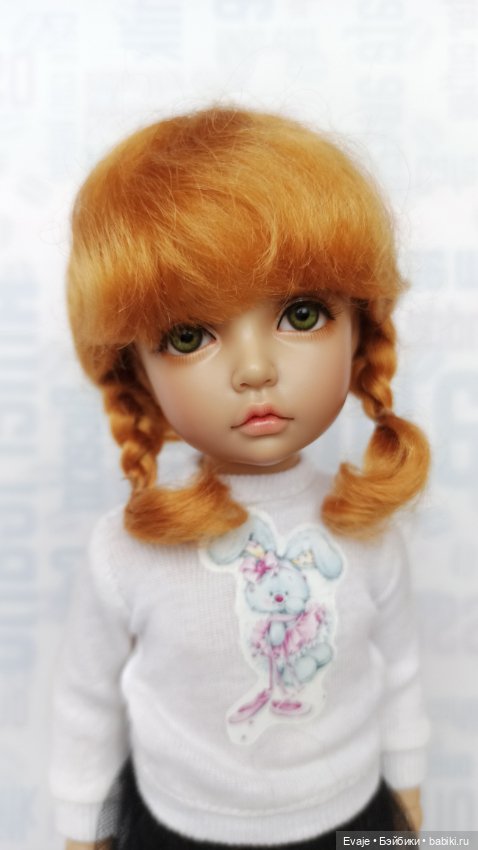 Парики 6-7" - Косички (натуральный мохер), 6 цветов (фото 5)