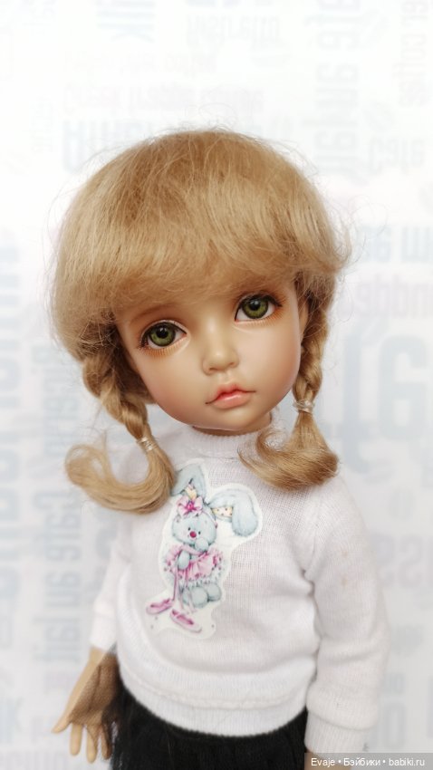 Парики 6-7" - Косички (натуральный мохер), 6 цветов (фото 8)