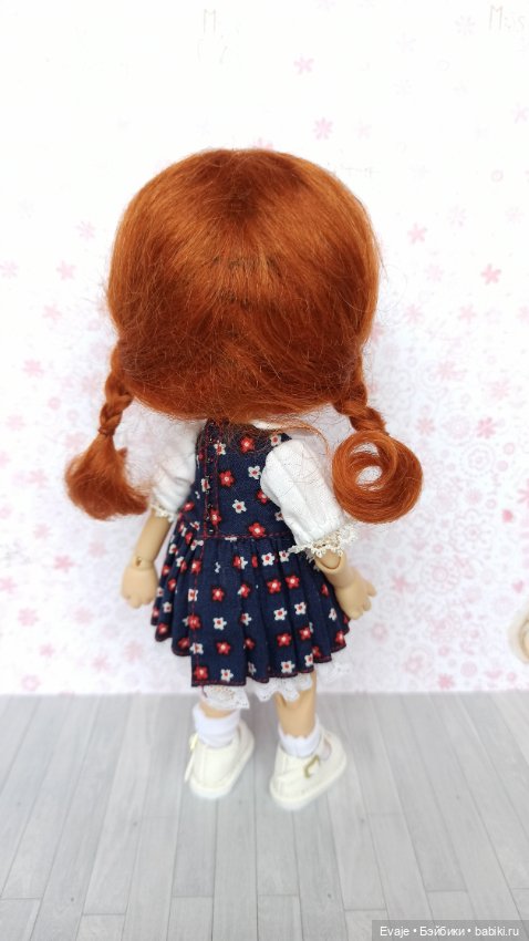 Парики 6-7" - Косички (натуральный мохер), 6 цветов (фото 4)