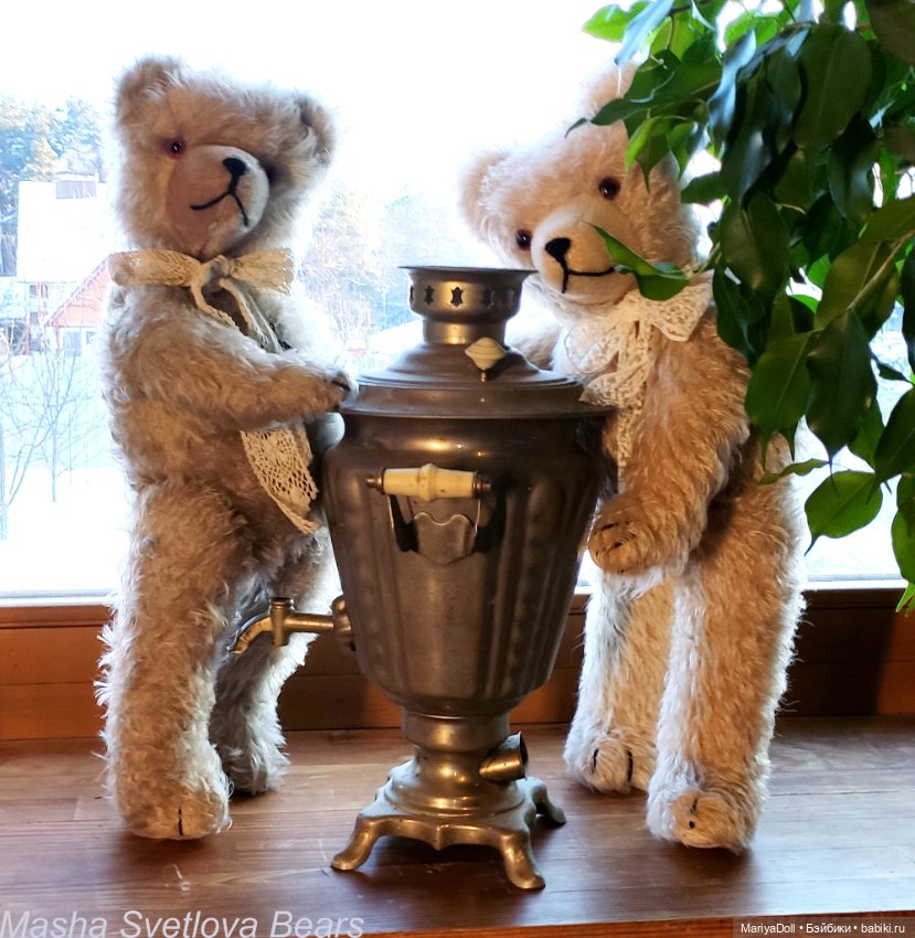 Выкройка Большого 50см Антикварного Мишки Тедди Традиционного Немецкого Медведя 1930г