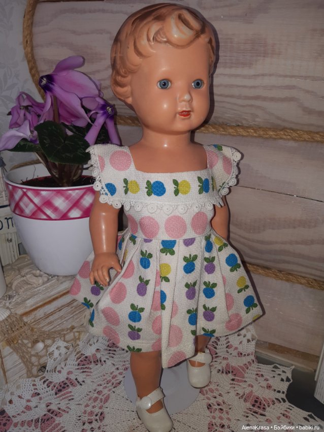 Кукла Schildkrot — Винтажные куклы и игрушки детства