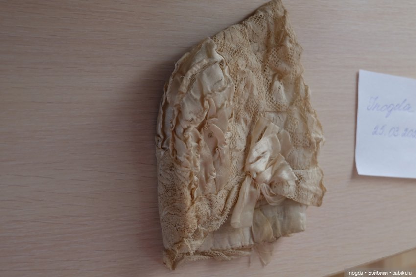 Антикварный боннет для Вашей красавицы (фото 7)