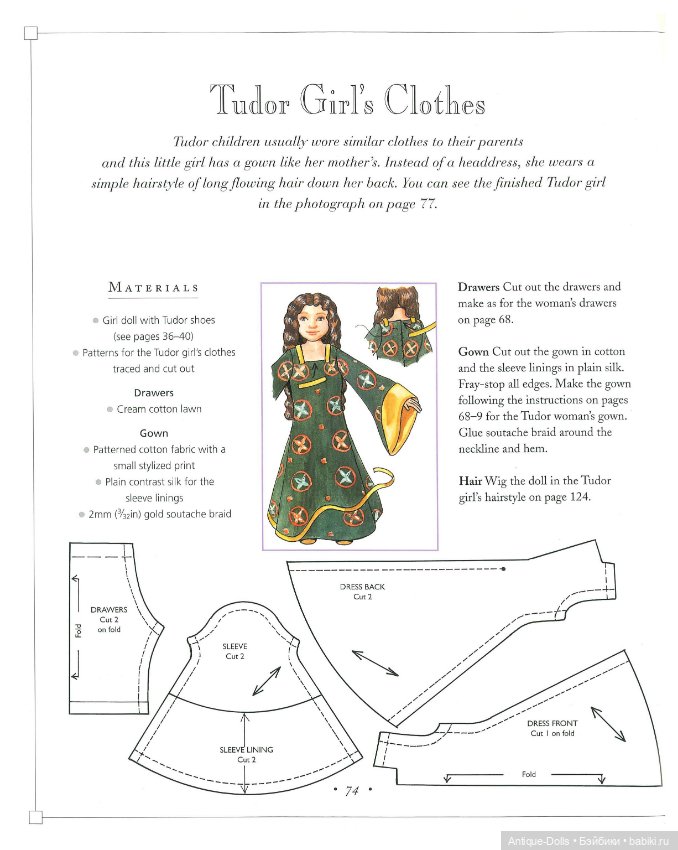 Книга о винтажных куклах в цифровом формате Making Miniature Dolls with Polimer Clay (фото 10)