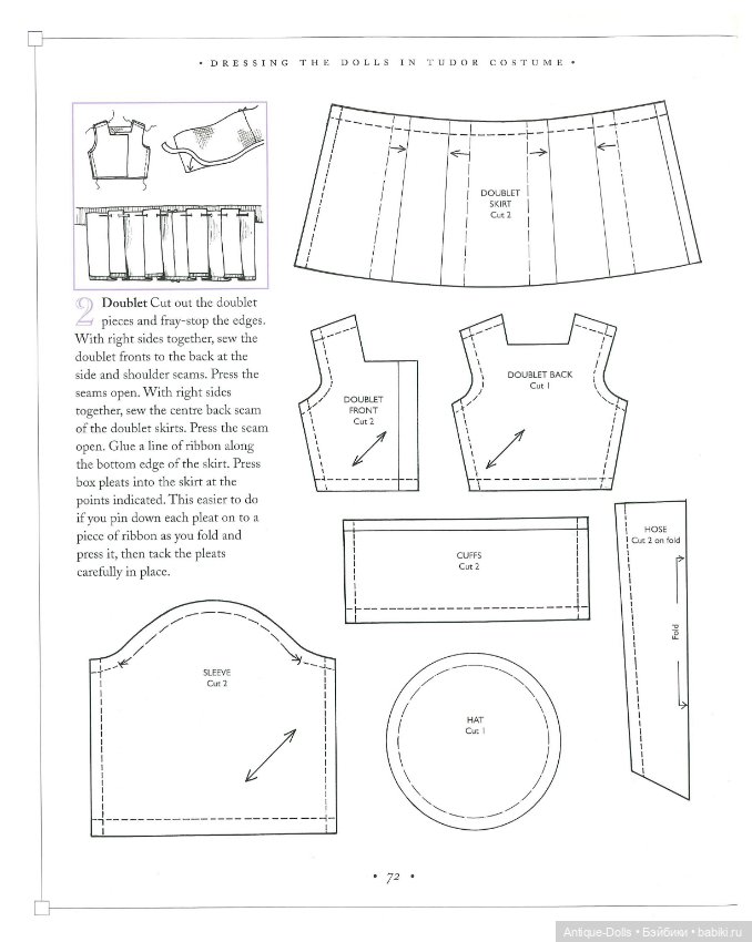 Книга о винтажных куклах в цифровом формате Making Miniature Dolls with Polimer Clay (фото 8)