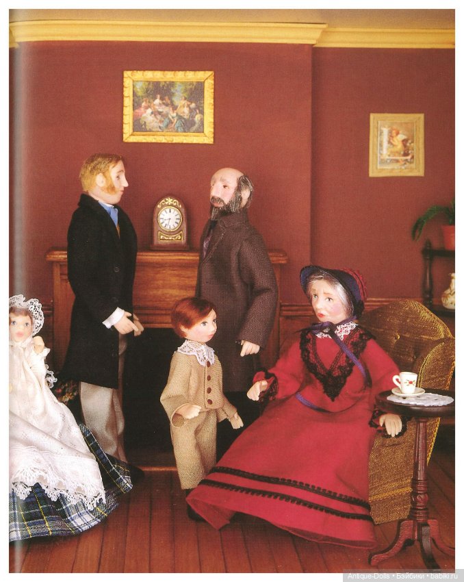 Книга о винтажных куклах в цифровом формате Making Miniature Dolls with Polimer Clay (фото 5)