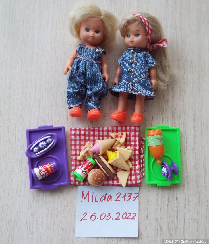 Набор пикник — Винтажные куклы и игрушки детства (фото 6)