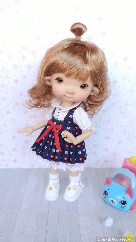 Парики 6-7" - Петелька на макушке, 3 цвета (фото 3)