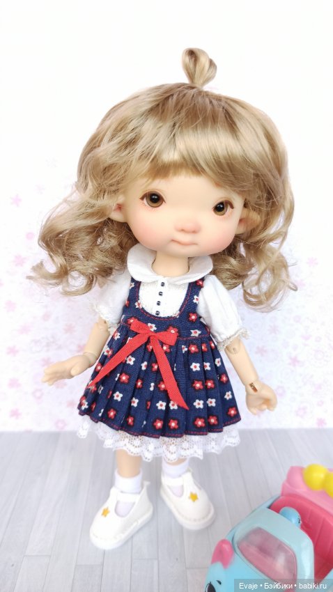 Парики 6-7" - Петелька на макушке, 3 цвета (фото 6)