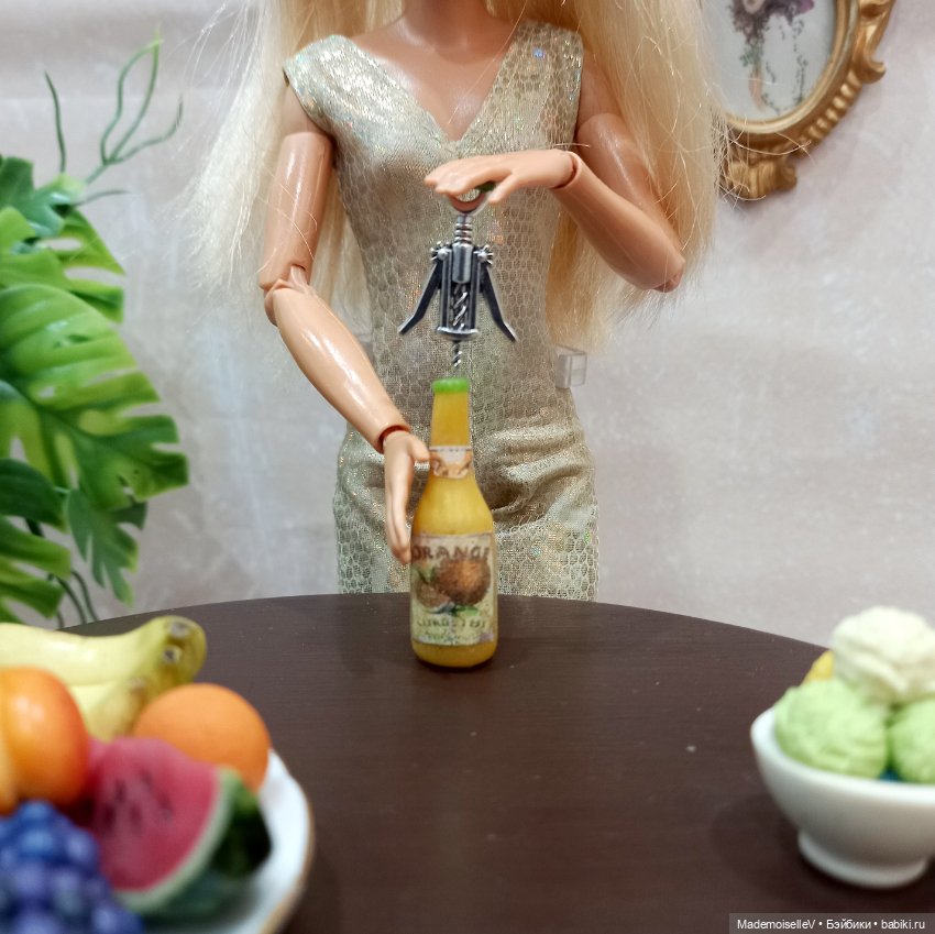 Штопор, открывалка — Миниатюра для кукол (фото 4)