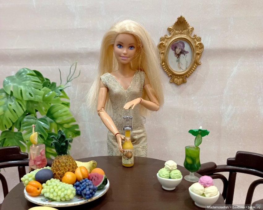 Штопор, открывалка — Миниатюра для кукол