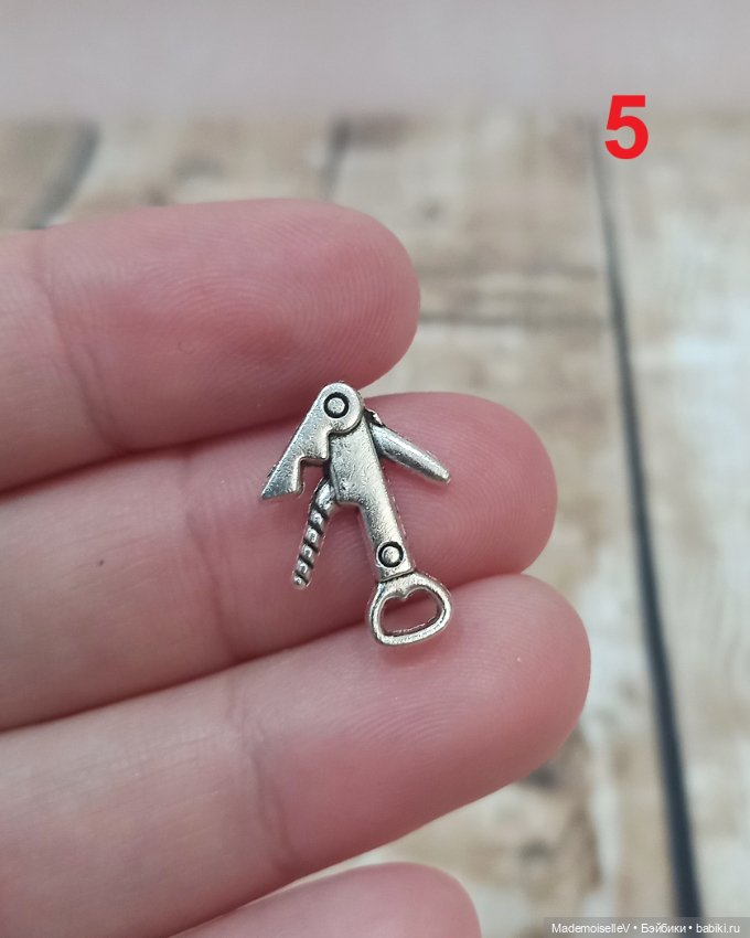 Штопор, открывалка — Миниатюра для кукол