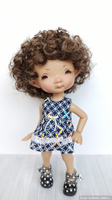 Парики 6-7" - Кудряшки-афро, 3 цвета (фото 4)