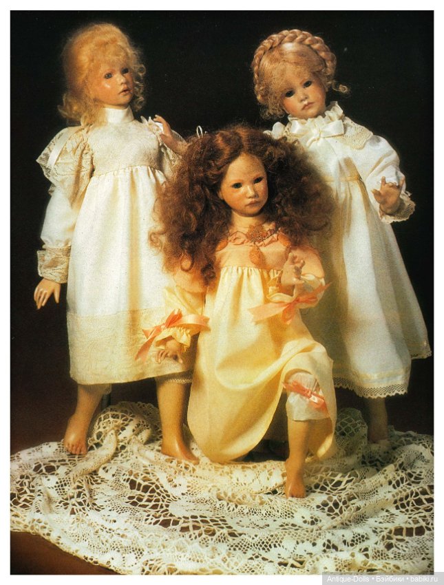 Книга о куклах Kunstler Puppen, Joachim F Richter, 3 тома