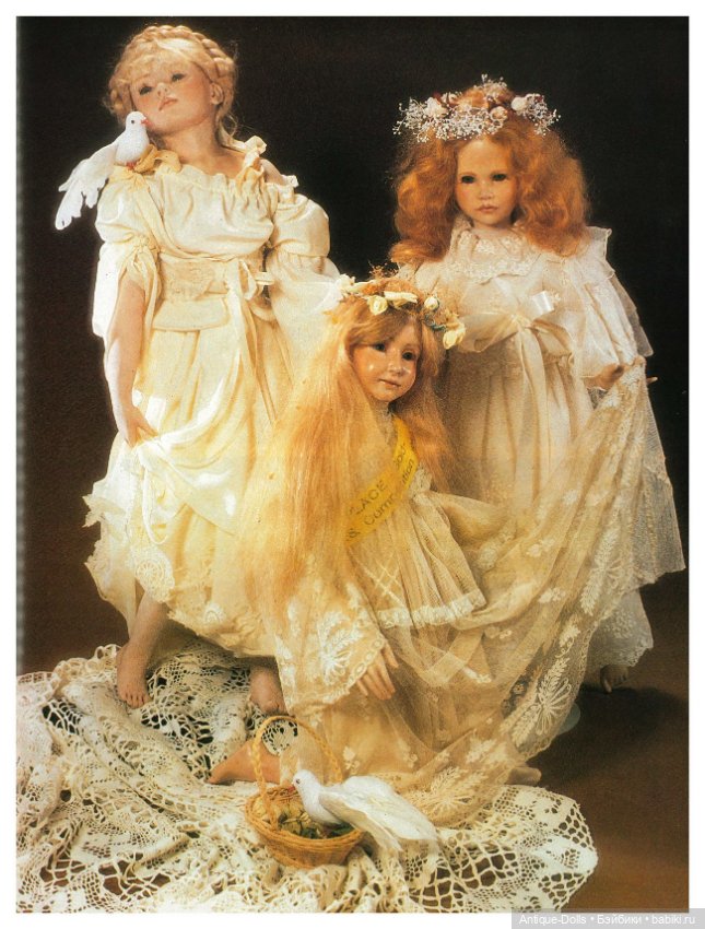 Книга о куклах Kunstler Puppen, Joachim F Richter, 3 тома