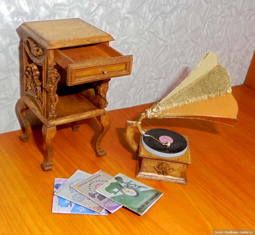 Грамофон для масштаба 1:12 (фото 4)