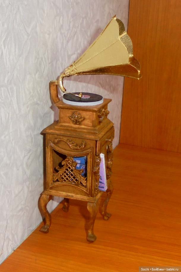 Грамофон для масштаба 1:12 (фото 3)