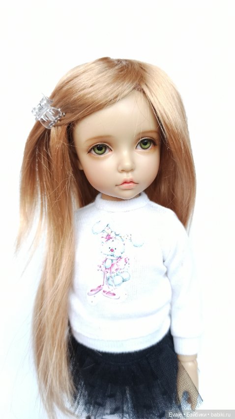 Парики 6-7" - Каскад, длинная косая челка - 3 цвета (фото 5)