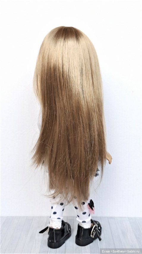Парики 6-7" - Каскад, длинная косая челка - 3 цвета (фото 10)