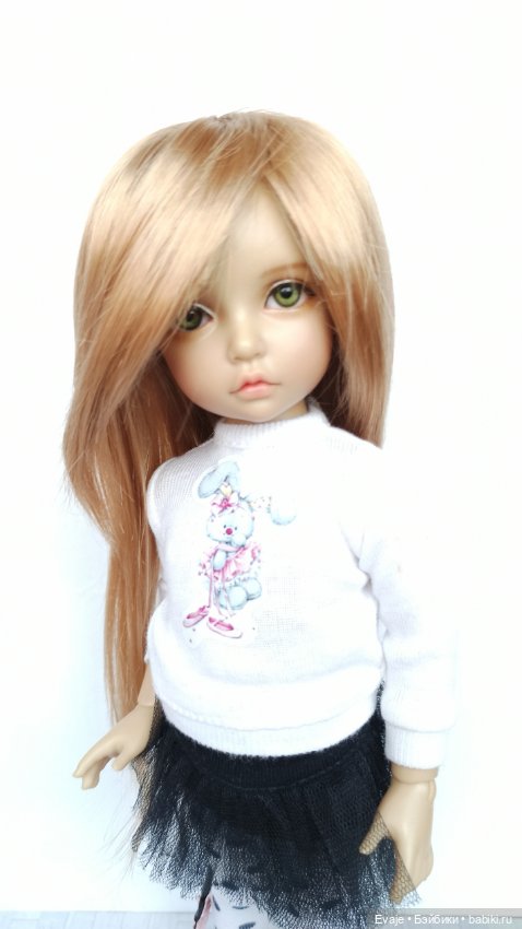 Парики 6-7" - Каскад, длинная косая челка - 3 цвета (фото 6)