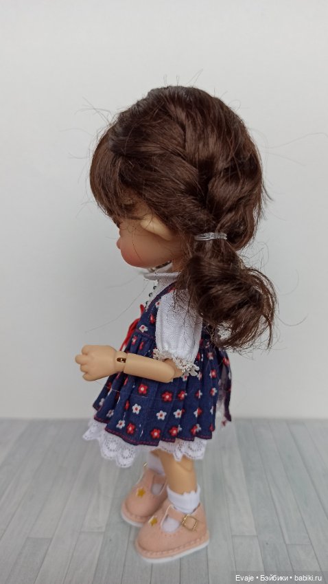 Парики 6-7" - Французские косички, 6 цветов