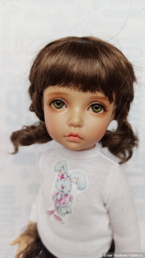 Парики 6-7" - Французские косички, 6 цветов