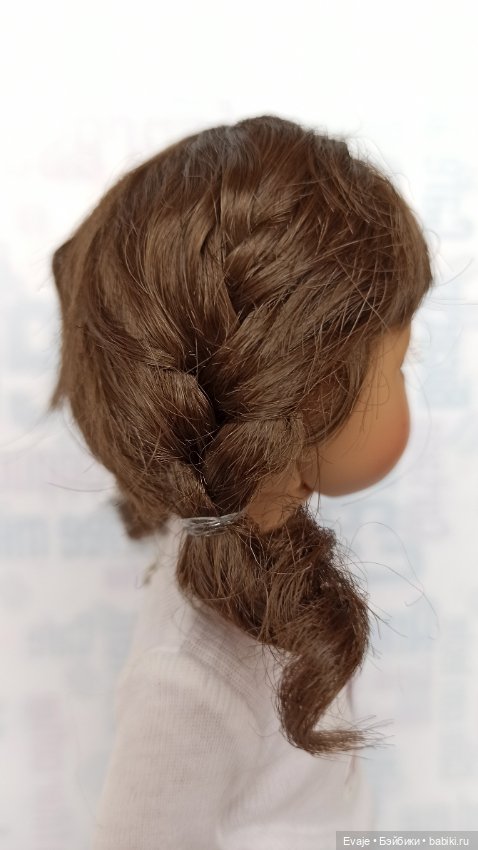 Парики 6-7" - Французские косички, 6 цветов