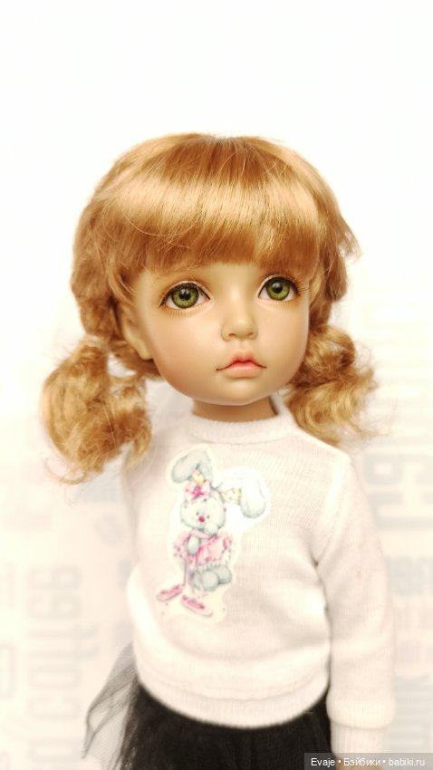 Парики 6-7" - Французские косички, 6 цветов