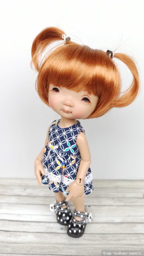 Парики 6-7" - Каре, 6 цветов