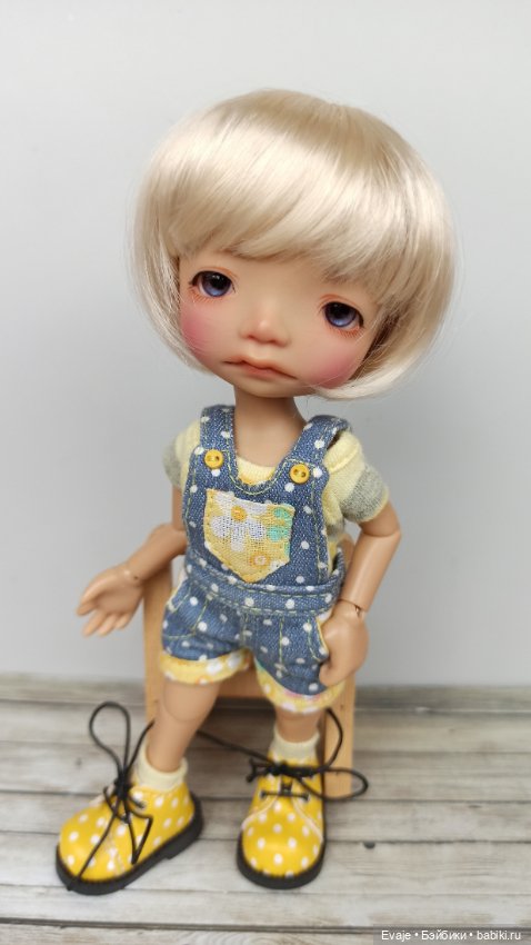 Парики 6-7" - Каре, 6 цветов