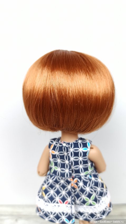 Парики 6-7" - Каре, 6 цветов