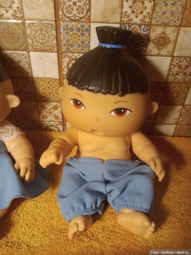 Пара анатомических пупсов Paola