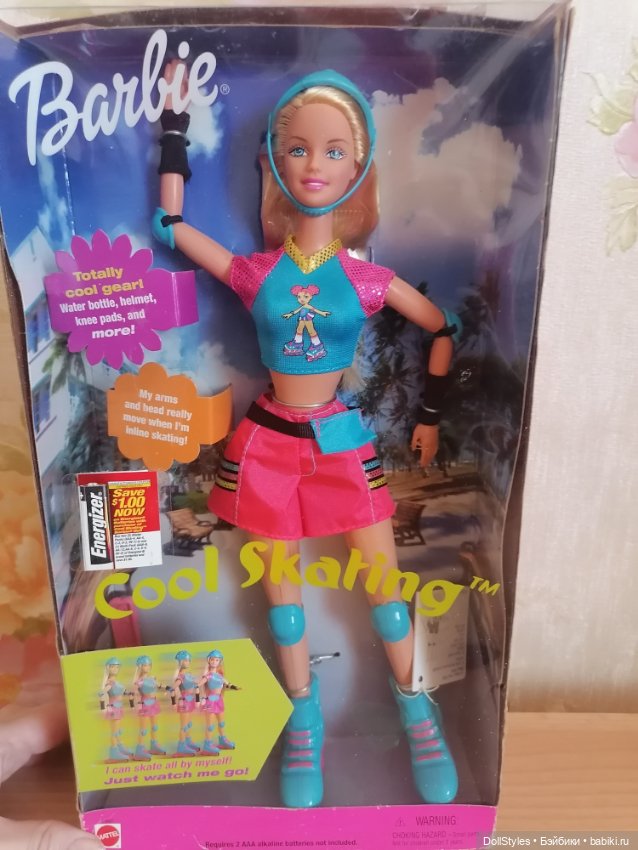 Cool store skating barbie