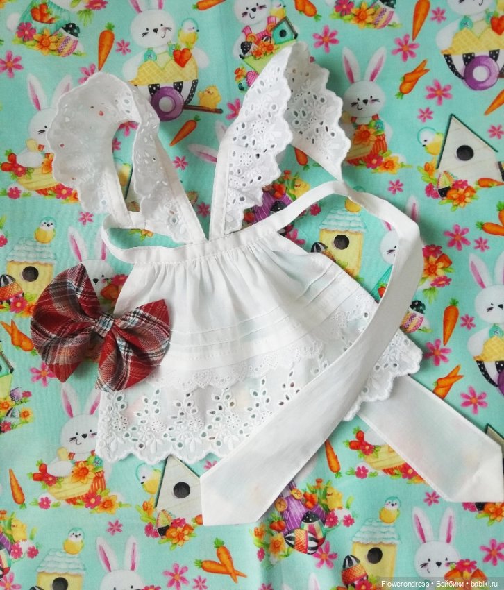 Авторский пасхальный ауфит для куклы Kidz N Cats (фото 7)