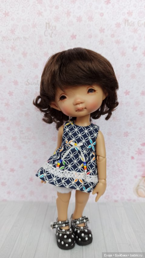 Парики 6-7" - Мелкие кудряшки, 3 цвета (фото 2)