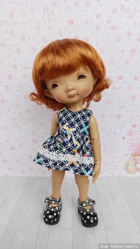 Парики 6-7" - Мелкие кудряшки, 3 цвета (фото 7)