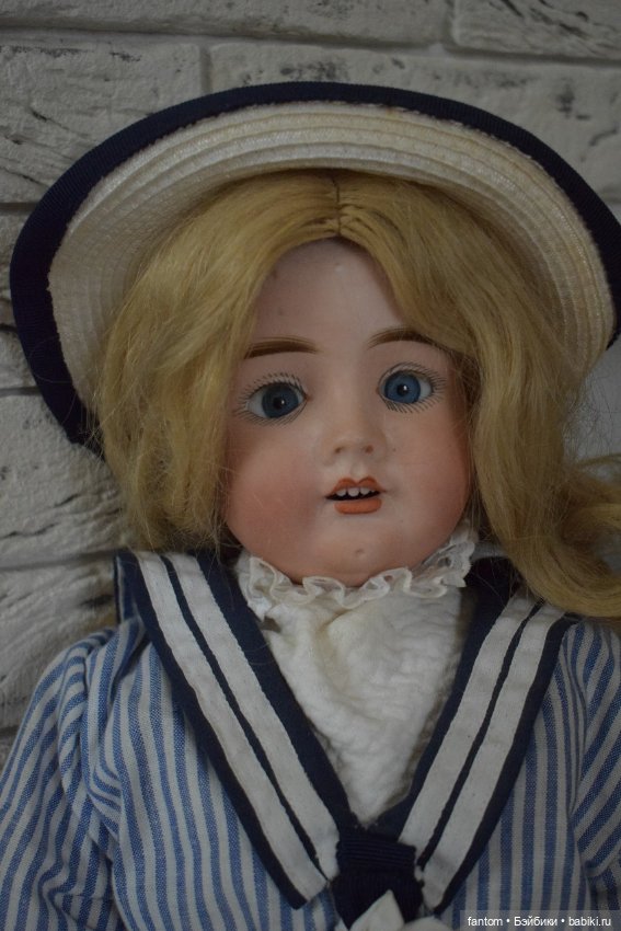 Антикварная девочка - морячка