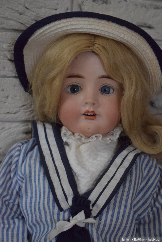 Антикварная девочка - морячка (фото 6)