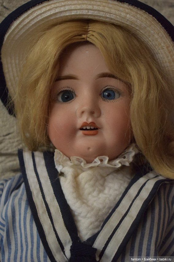 Антикварная девочка - морячка (фото 2)